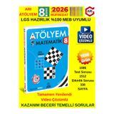 Arı Yayınları 8.Sınıf 2026 Atölyem Lgs Matematik Video Çözümlü Yeni Ürün Soru Bankası+Kalem