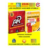 Arı Yayınları 8.Sınıf 2026 Paragraf-Paragrafın Ritmi Soru Bankası Seti Beceri Temelli+Android Kalem