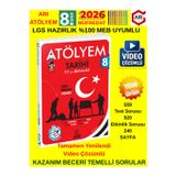 Arı Yayınları Lgs 2026 8.Sınıf Atölyem İnkılap Tarihi Kazanım Beceri Temelli Soru Bankası+Kalem