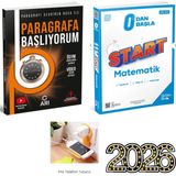Arı Yks Tyt Paragrafa Başlıyorum Soru Bankası Çözümlü - Hamza Kaya + Start Matematik 0' Dan Başla Set 2026