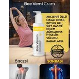 Arı Zehiri Özlü Masaj Kremi 100 Ml - Bel, Boyun, Sırt, Kas Ve Eklem Rahatlatıcı Özel Formül