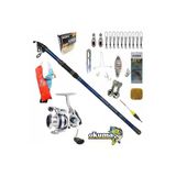 Aria-6000A Kendo Blue Bass 420Cm 100-250Gr Profesyonel Surf Sazan Kıyı Olta Takımı Seti