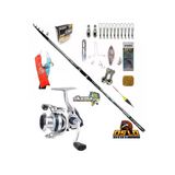 Aria-6000A Oslo Crome 420Cm 70-250Gr Profesyonel Surf Sazan Kıyı Olta Takımı Seti
