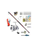 Aria-8000A Remixon Strong Tele Surf 390Cm 100-250Gr Profesyonel Kıyı Olta Takımı Seti