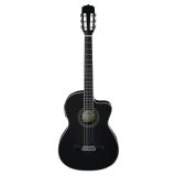 Aria AK30CETNBK Cutaway Elektro Klasik Gitar