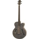 Aria FEBF2FLSTBK Elektro Akustik Bas Gitar