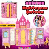 Aria'nın Muhteşem Şatosu - Arianın Şatosu Oyuncak - Barbie Tatil Ev Seti - Barbie Ev Seti - Barbie Şato - Şato Ev Oyunca