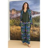 Aria's Closet Çiçek Desenli 3'lü Saten Pijama Takımı aris5856000062624
