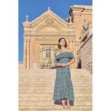 Arias Closet Çiçek Desenli Elbise