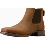 Ariat Booker Ultra Kare Burun Erkek Western Binici Bot - Açık Kahverengi