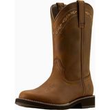 Ariat Kearney Erkek Yuvarlak Burun Western Binici Botu - Kahverengi
