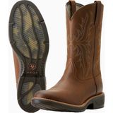 Ariat Ridgeback Erkek Yuvarlak Burun Western Binici Botu - Kahverengi