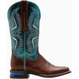 Ariat Round Up Kadın Western Bot, Dar Kesim, Tam Deri ve All Day Konfor - Kahverengi