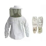 Arıc Mont Kıyafet Set L(Mont Maske+Arıcı Uzun Eldiven) Sedef