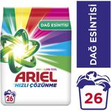 Ariel 4 kg Toz Çamaşır Deterjanı Dağ Esintisi 26 Yıkama Renklilere Derinlemesine Temizlik