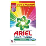 Ariel Aqua+Pudra Dağ Esintisi Renklilere Toz Çamaşır Deterjanı 7 kg 46 Yıkama Ferah Koku