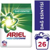 Ariel Dağ Esintisi 4 Kg Toz Çamaşır Deterjanı 26 Yıkama Standart Koku ile Etkili Temizlik