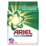 Ariel Dağ Esintisi Beyazlar Toz Çamaşır Deterjanı 3 Kg 20 Yıkama