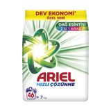 Ariel Dağ Esintisi Beyazlar ve Renkliler Toz Çamaşır Deterjanı 7 Kg 46 Yıkama