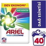Ariel Dağ Esintisi Renklilere Özel 6 Kg Toz Çamaşır Deterjanı