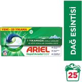 Ariel Hepsi1Arada PODS® Kapsül Çamaşır Deterjanı 25 Yıkama Dağ Esintisi ile Kötü Kokuları Giderir