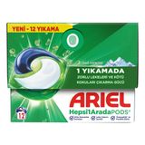Ariel Hepsi1Arada PODS Kapsül Çamaşır Deterjanı Beyazlar ve Renkliler 12 Yıkama