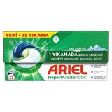 Ariel Hepsi1Arada PODS Kapsül Çamaşır Deterjanı Beyazlar ve Renkliler 25 Yıkama