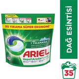 Ariel Hepsi1Arada PODS® Kapsül Çamaşır Deterjanı Dağ Esintisi 35 Yıkama Zorlu Lekeleri Giderir