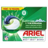 Ariel Pods Regular 12Li Dağ Esintisi Çamaşır Deterjanı 5'Li Avantaj Paketi