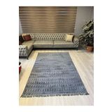Aries Home Tavşan Tüyü Yumuşak Keçeleşmez Kaymaz Dekoratif Bella İthal Kalite Post Halı Antrasit 100 x 400