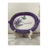 Ariestasarım ÖZEL TASARIM NİŞAN VE SUNUM TEPSİSİ Mor 28 x 24