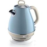 Ariete 220 - 240 V Vintage 1.7 Mavi Kettle Resmi Distribütör Garantili Retro F Turuncu 2000 W ve Altı 50 H - Almond Cream