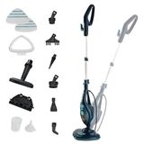 Ariete 4164 Buharlı Mop 10'u 1 Arada Buharlı Temizleyici, Mikrop ve Bakterilerin%99,9'unu Öldürür, Aksesuar Seti, Sınırsız Özerklik, 1500 Watt, Mavi