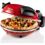 Ariete 909 Pizza Fırını, 400 Derece, 4 Dakikada Pizza Pişirir, 33 cm Çap Refrakter Taş Tabak, 1200 Watt, 30 Dakika Zamanlayıcı