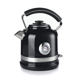 Ariete Moderna Su Isıtıcı Siyah 2854/02 - Modern Kettle 1,7 Lt, 2000 Watt, Paslanmaz Çelik Gövde, Su Sıcaklığını Gösteren Termometre, 360° Kablosuz Taban, Ergonomik Tasarım ve Tutma Sapı