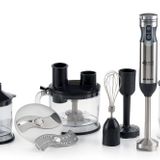 Ariete Multiprep El Blender Seti 7'si 1 Arada 0898/11 - Çok Fonksiyonlu Blender, 7 in 1, 1000 Watt, Paslanmaz 4 Bıçak, Turbo, 2 Lt Hazne, Rendeleme, Dilimleme, 700 ml Sürahi, Buz Kırma