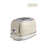 Ariete Vintage 0155/13 2 Dilim Ekmek Bej Kızartma Makinesi