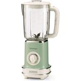 Ariete Vintage Blender Yeşil 0568/14 - Saklaması Kolay, 500 Watt, 1,5 Litre Sürahi, Plastik Kavanoz, - Çok Renkli