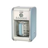 Ariete Vintage Filtre Kahve Makinesi Mavi 1342/05-2 Litre Temperli Cam Sürahi, 12 Fincan Kapasite, 960 Watt, Amerikan Kahve Makinesi, Lcd Ekran Ve Za
