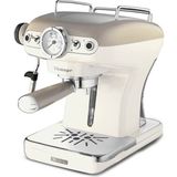 Ariete Vintage Krem Cappuccino/Espresso Makinesi 850 W Americano İçecek Türü ile Şık Tasarım
