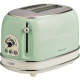 Ariete Vintage Yeşil 0155/146 2 Dilim 6 Kademeli Isı Ayarlı Ekmek Kızartma Makinesi - Standart