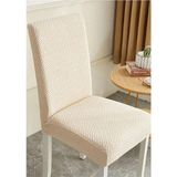 Arife Home Sandalye Kılıfı ,lıkralı ,yıkanabılır 1 Adet Krem Renk Yüksek Kalite - 35 x 45 cm