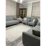 Arife Home Yüksek Kaliteli Koltuk Örtüsü Takımı | 3311 | Jakar Kumaş Lastikli Esnek Yıkanabilir Çekyat Kanepe Kılıfı 4 Parça |sofa Cover - 180 x 230 cm - Gri