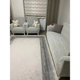 Arife Home Yüksek Kaliteli Koltuk Örtüsü Takımı | 3311 | Jakar Kumaş Lastikli Esnek Yıkanabilir Çekyat Kanepe Kılıfı 4 Parça |sofa Cover - 180 x 230 cm - Taş - Gri