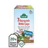 Arifoğlu 7'li Karışım Form Çayı (7in1) Mate Yeşil Çay Rezene Sinameki Kekik 20'li Süzen Poşet Çayı