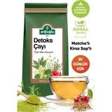 Arifoğlu Detoks Çayı Matcha & Kiraz Sapı Içeren 12 Özel Bitki Kürü - 30 Gün 150GR - Bitki Çayı