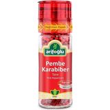 Arifoğlu Kırmızı Karabiber Acı Tane 28g (Cam) - 28 gr