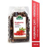 Arifoğlu Kuşburnu Çayı Hibisküslü (Tüy ve Çekirdekleri Ayıklanmış) 100GR - 100 gr