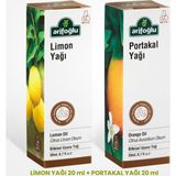 Arifoğlu Limon Yağı 20 ml + Portakal Yağı 20 ml 2 Li Set