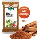 Arifoğlu Seylon Tarçın Toz 70 Gr. (Öğütülmüş) Glutensiz, %100 Doğal